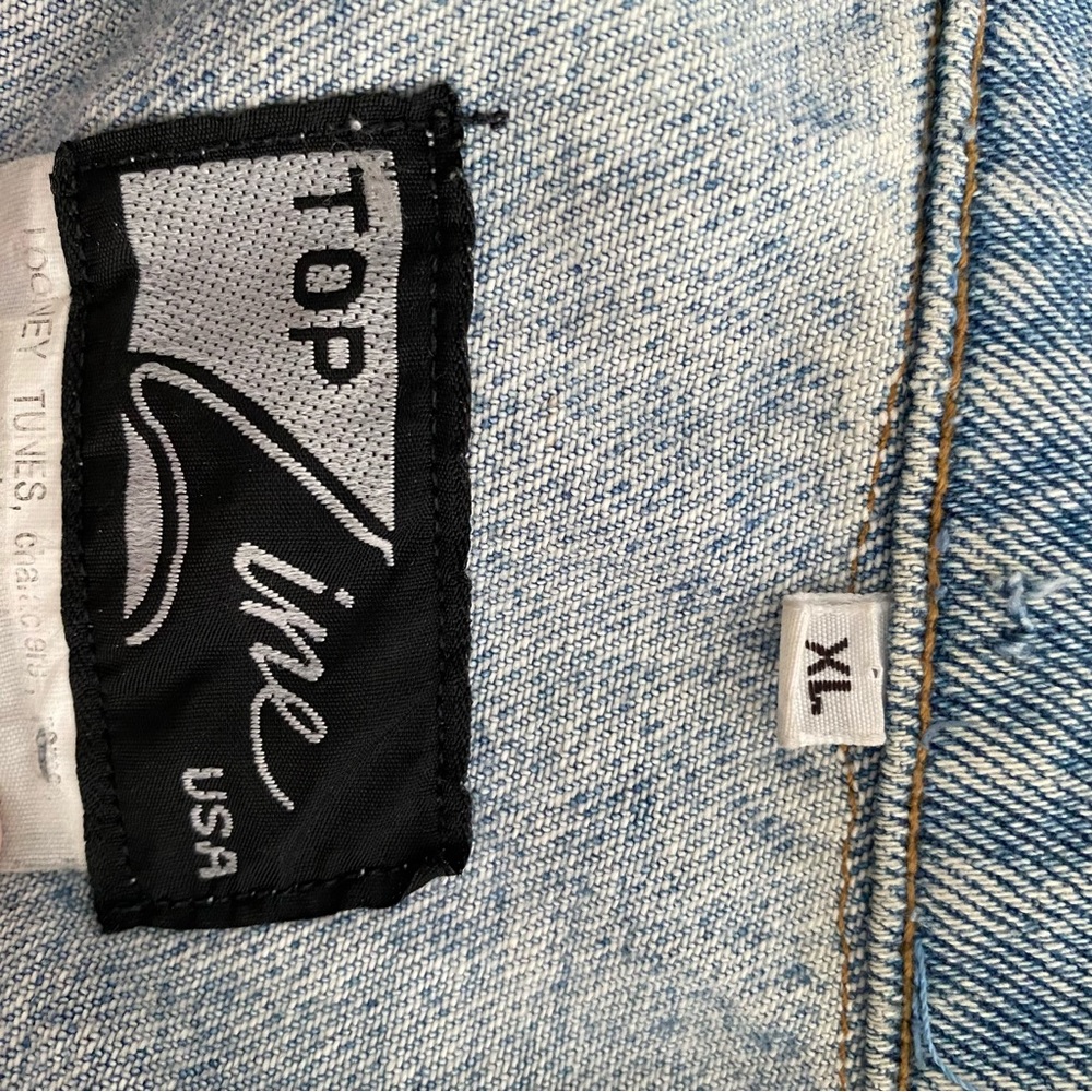 Tweety Bird Vintage Jean Jacket - Picture 7 of 7